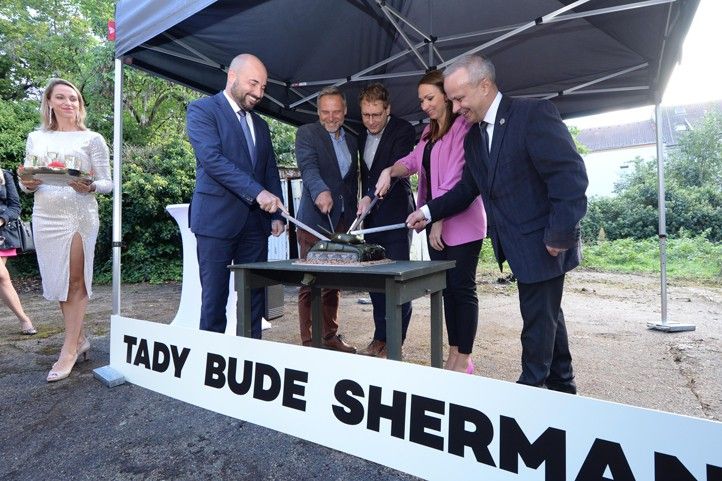 Klatovská 19, zahájení rekonstrukce (fotografie: M. Pecuch) 240917_Loos_Klatovska_19_Patton_3