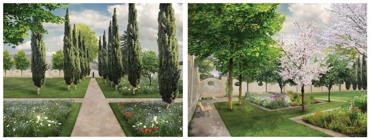 Obnova Jiráskova náměstí a klášterní zahrady v Plzni - vizualizace (autor: architektonický ateliér re:architekti) 260205_Jiraskovo_namesti_vizualizace_re_architekti_2