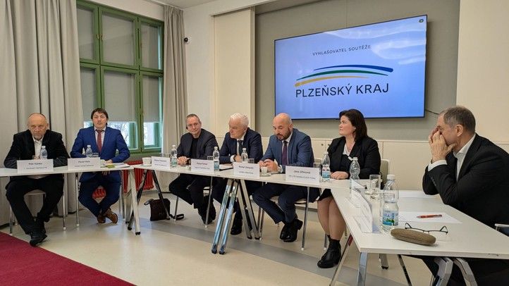 Tisková konference (zdroj foto: archiv soutěže Stavba roku Plzeňského kraje) 260217_Stavba_roku_PK_TK