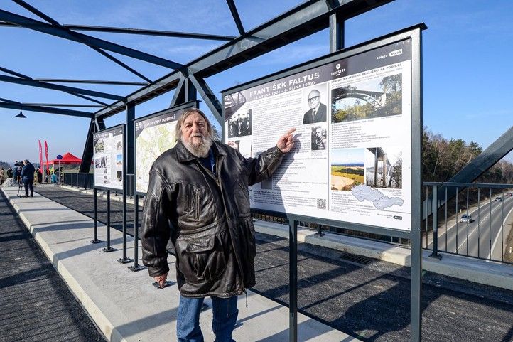 Slavnostní otevření Faltusovy lávky (fotografie: M. Pecuch) 260220_Faltusova_lavka_4