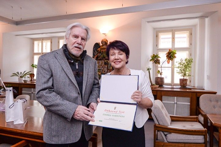 Přijetí na plzeňské radnici (fotografie: M. Pecuch) 260415_Raboch_1