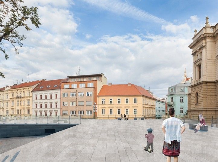 Vizualizace (autor: Ing. arch. T. Král) 260603_Divadlo_DJKT_terasy_Vizualizace_1