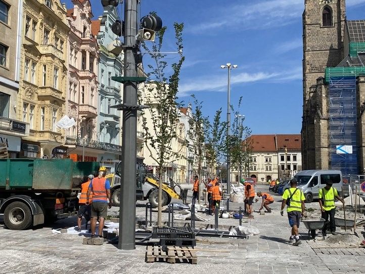Náměstí Republiky. Fotografie: Z. Vaiz, B. Hájková 260827_Namesti_Republiky_1